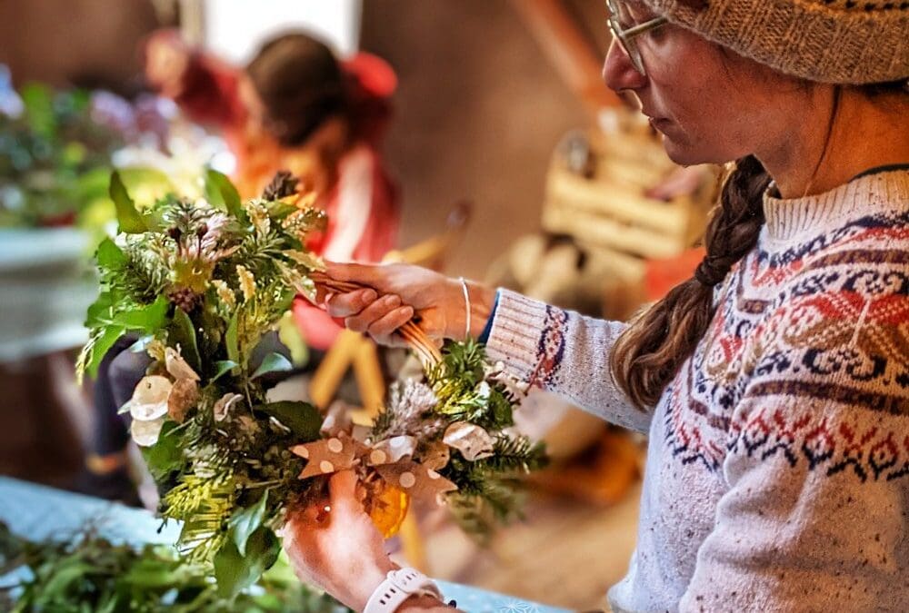 LivingWild Foraged Wreath Workshop