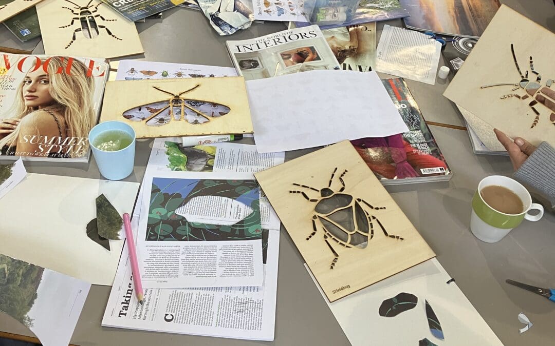Family Insect Collage Workshop – City Nature Challenge!